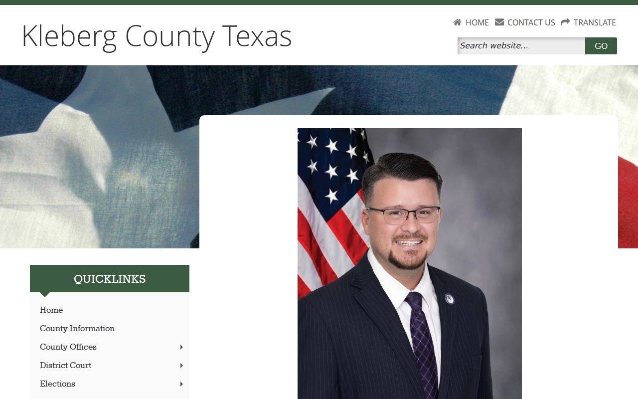 Kleberg County bench warrant routing, JP2 court location and payment details